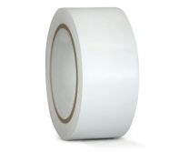 Double Sided Tissue Tape 2 Inch Width, 20 Yards Length | White Tissue Backing & Black Foam Backing | 24 Rolls/Carton
